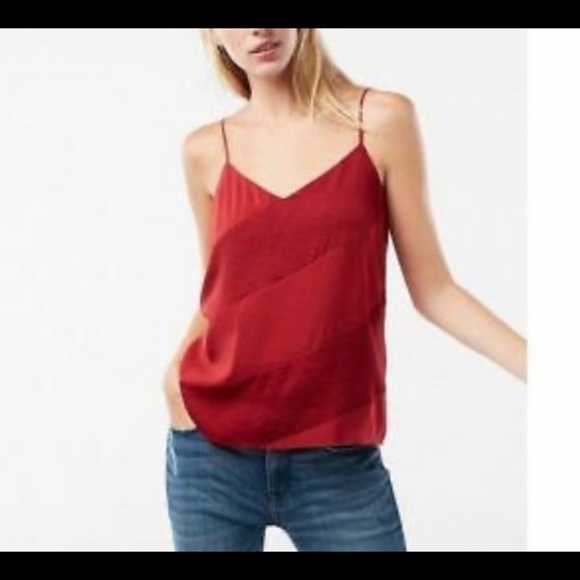 Express Cami Red doubled layer - Picture 1 of 1